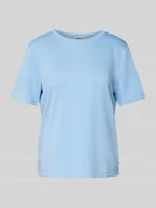 Koszulki i topy damskie - T-shirt o luźnym kroju z mieszanki wiskozy - miniaturka - grafika 1