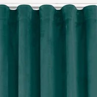 Zasłony - Zasłona VILA kolor morski styl klasyczny taśma wave transparentna 7 cm velvet 135x245 homede - CURT/HOM/VILA/VELVET/PLEAT/W/70/M - miniaturka - grafika 1