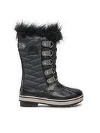 Buty dla dziewczynek - Sorel Śniegowce Youth Tofino II NY2419 Czarny - miniaturka - grafika 1