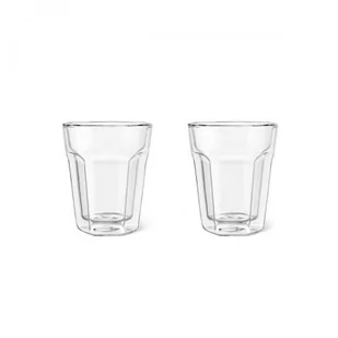 Leopold Vienna lv01515 dwuścienny szklany Espresso, zestaw 2 szt., 200 ML LV01515 - Szklanki - miniaturka - grafika 1
