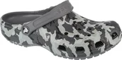 Buty dla dziewczynek - Crocs Crocs Classic Spray Camo Kids Clog 207594-097 Czarne 28/29 - miniaturka - grafika 1