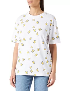 Koszulki i topy damskie - Schiesser Damski T-shirt piżama top, biały, 68 - grafika 1