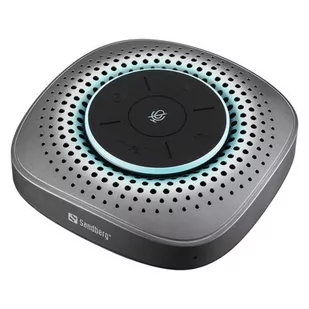 Urządzenie głośnomówiące Sandberg SpeakerPhone Bluetooth+USB czarne - Zestawy głośnomówiące - miniaturka - grafika 1