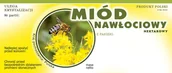 Akcesoria do hodowli zwierząt - Etykiety na Miód Nawłociowy (100szt) - wzór E1113 - miniaturka - grafika 1