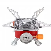 Kuchnia turystyczne i akcesoria - Kuchenka Gazowa Turystyczna Campingowa Polowa Mini - miniaturka - grafika 1