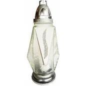 Lampiony i znicze - Znicz Z 418/SR 31 cm srebrny - miniaturka - grafika 1