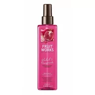 Wody i perfumy damskie - Grace Cole Fruit Works Body Mist mgiełka do ciała Rhubarb & Pomegranate 250ml - miniaturka - grafika 1