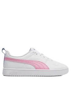 Puma Sneakersy Rickie Jr 384311-28 Biały - Buty dla dziewczynek - miniaturka - grafika 1