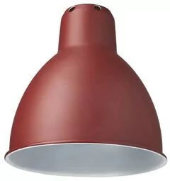 Lampe Gras - Abażur Classic Okrągła Ø140 Czerwono/Biały Lampa Gras - Oprawy, klosze i abażury - miniaturka - grafika 1