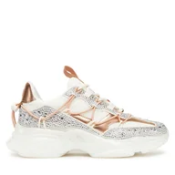 Sneakersy damskie - Sneakersy Steve Madden Magneto-R-E SM19000109 Srebrny - miniaturka - grafika 1