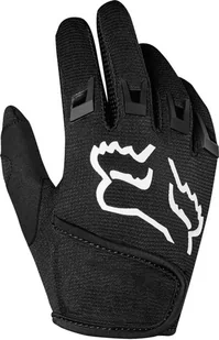 Fox Gloves Junior Dirtpaw Black Km 21981_001_KM, czarne - Rękawiczki rowerowe - miniaturka - grafika 1