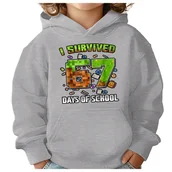 Bluzy dla dziewczynek - BLUZA DZIECIĘCA Z KAPTUREM 67 SIX SEVEN VIRAL 146-152 DLA DZIECKA PREZENT - miniaturka - grafika 1