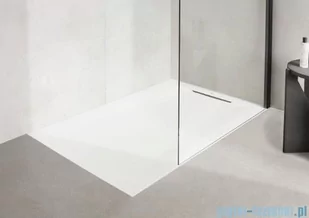 Roca Pyros 160x80cm brodzik prostokątny konglomeratowy beżowy AP90164032001650 | - Brodziki prysznicowe - miniaturka - grafika 4