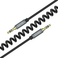 Kable - Unitek Kabel miniJack 3.5mm - miniJack TWIST, 1.5m Y-C922ABK - miniaturka - grafika 1