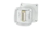 Puszki elektryczne i akcesoria - Hensel Puszka odgałęźna 130x130x77 10x4mm2 CU/AL IP66 szara RK 0610 T 62000175 - miniaturka - grafika 1