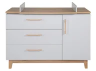 Komody dla dzieci - Roba Komoda z przewijakiem "Caro” z odpinaną nakładką do przewijania - miniaturka - grafika 1