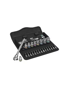 Wera Zestaw nasadek metryczny 1/4" 6 3 mm) 28 szt 05004018001 - Zestawy narzędziowe - miniaturka - grafika 2