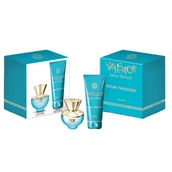 Zestawy kosmetyków damskich - SET VERSACE Dylan Turquoise Pour Femme EDT spray 50ml + SHOWER GEL 100ml - miniaturka - grafika 1