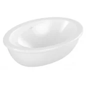 Umywalki - VILLEROY - BOCH 4A5501R1 Loop & Friends Umywalka podblatowa, 560 x 380 x 220 mm, Weiss Alpin CeramicPlus, bez przelewu - miniaturka - grafika 1