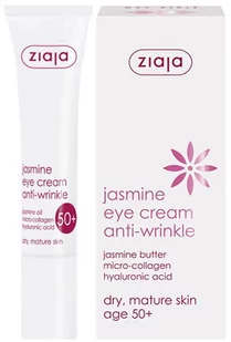 Krem do pielęgnacji skóry wokół oczu Ziaja Jazmin Crema Contorno De Ojos Antiarrugas 15 ml (5901887026808) - Kremy do twarzy - miniaturka - grafika 1