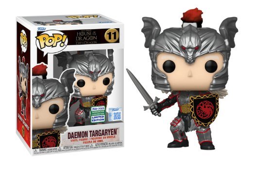Funko POP House of the Dragon 11 Daemon Targaryen Wonder Convention 2025