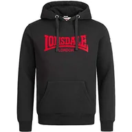 Bluzy męskie - Lonsdale Męska bluza z kapturem One Tone - miniaturka - grafika 1