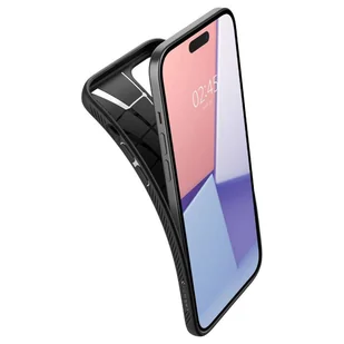 Etui do iPhone 15 Plus Spigen Liquid Air Case obudowa plecki ochronne Matte Black - Etui i futerały do telefonów Etui do iPhone 15 Plus Spigen Liquid Air Case obudowa plecki ochronne Matte Black - Etui i futerały do telefonów - miniaturka - grafika 12