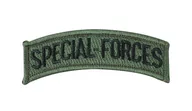Odzież taktyczna i umundurowanie - FOSTEX - Naszywka - Special Forces - Zielony OD - miniaturka - grafika 1