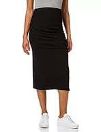 Spódnice - Only Onlnella Slit Skirt Jrs Spódnica Damska, Czarny, L - miniaturka - grafika 1