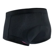 Spodenki rowerowe - Damska bielizna rowerowa Sportowe spodenki Obcisłe spodenki rowerowe Szorty damskie Majtki rowerowe Czarny L - miniaturka - grafika 1