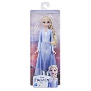 Lalki dla dziewczynek - Hasbro Disney Frozen Shimmer Fashion Doll Travel Elsa F07965X00 - miniaturka - grafika 1