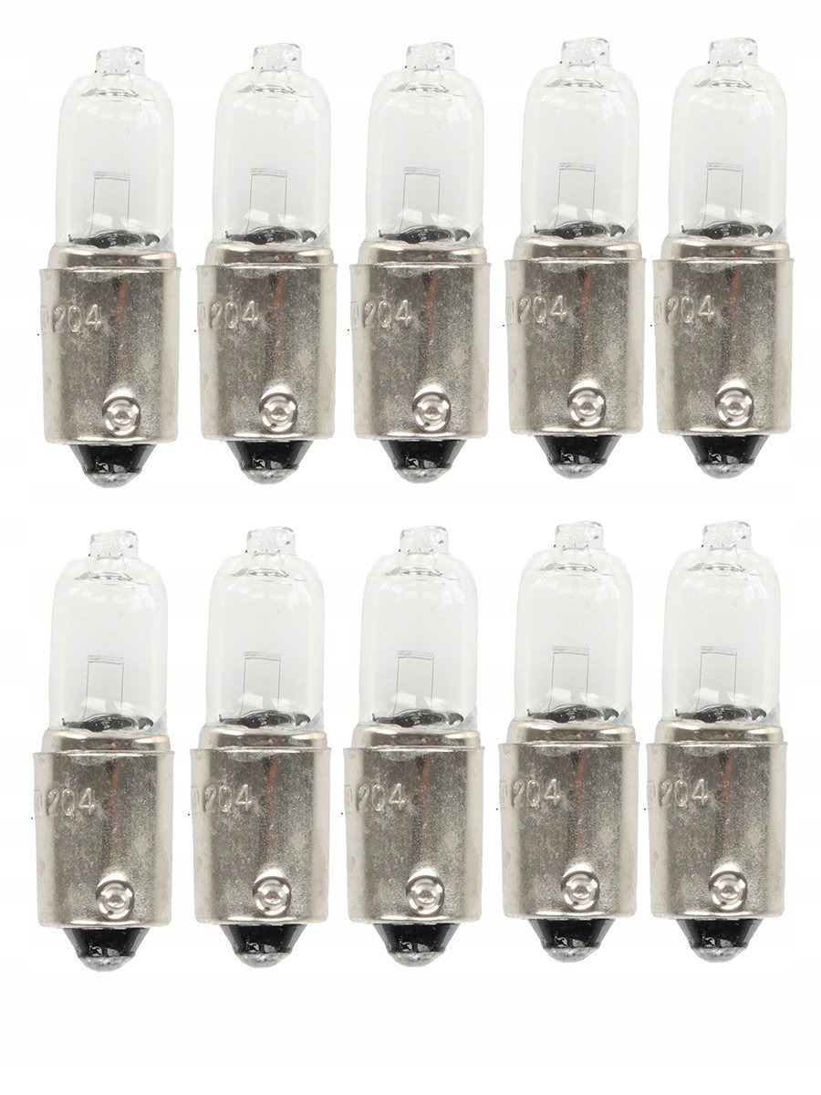 Żarówka H6W 12V 6W BAX9s E4 zestaw ŻARÓWEK 10szt.