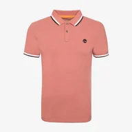 Koszulki męskie - TIMBERLAND POLO SS TIPPED PIQUE POLO - Timberland - miniaturka - grafika 1