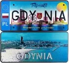 Magnesy - Magnes I love Poland Gdynia ILP-MAG-C-GDY-27 - miniaturka - grafika 1