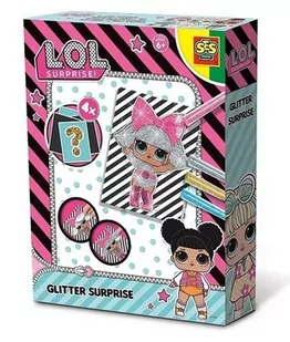 Ses L.O.L Glitter surprise Brokatowa niespodzianka - Zabawki kreatywne - miniaturka - grafika 1