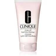 Pianki do mycia twarzy - Clinique Rinse Off Foaming Cleanser krem do demakijażu twarzy 150ml - miniaturka - grafika 1