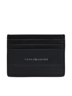 Tommy Hilfiger Etui na karty kredytowe Th Business Cc Holder AM0AM13257 Czarny - Etui na dokumenty i karty - miniaturka - grafika 1