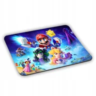 Podkładki pod mysz - PODKŁADKA POD MYSZ Myszkę Komputer Super Mario Bros + imię - miniaturka - grafika 1