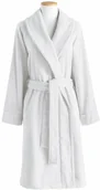 Szlafroki damskie - Alexandre Turpault Szlafrok bawełniany Esschale White - miniaturka - grafika 1