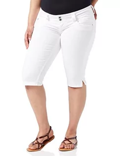 Spodenki damskie - Pepe Jeans Venus Crop Cargo szorty damskie, 800 biały, 27W (Regularny) - grafika 1