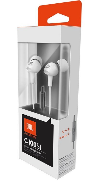 JBL C100SI Białe Mini Jack 3.5MM