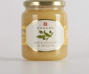 Włoski miód z kwiatów pomarańczy, 500 g / Brezzo - Miód - miniaturka - grafika 1