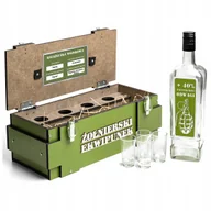 Zestawy upominkowe - Prezent dla żołnierza na Urodziny 18-99 Zestaw na alkohol dla Taty Kolegi - miniaturka - grafika 1
