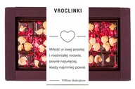 Czekolada - Czekolada gorzka z żurawiną i orzechami laskowymi - serce Shakespeare - miniaturka - grafika 1
