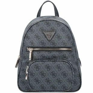 Guess Eco Elements Plecak miejski 25 cm coal logo - Plecaki - miniaturka - grafika 1