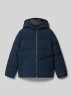 Kurtki i płaszcze dla chłopców - Kurtka pikowana o kroju regular fit z nadrukiem logo model ‘Global’ - miniaturka - grafika 1