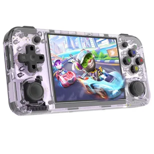 ANBERNIC RG35XX H Game Console 64GB 128GB 10000  Games - Purple - Konsole i gry retro - miniaturka - grafika 1