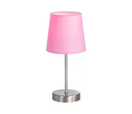 Lampy stojące - Wofi 832401949000 - Lampa stołowa CESENA 1xE14/42W/230V różowa - miniaturka - grafika 1