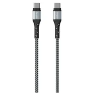Kable USB - Energizer Ultimate - Kabel połączeniowy USB-C do USB-C 2m (Srebrny) - miniaturka - grafika 1