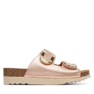 Klapki i japonki damskie - Klapki Scholl Monterey 2 Straps MF00719 Różowy - miniaturka - grafika 1